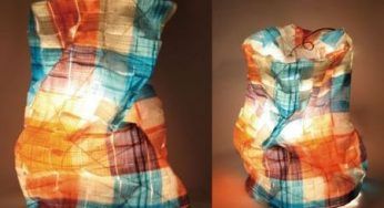 Knitting Lamp by Jessica Zhuang