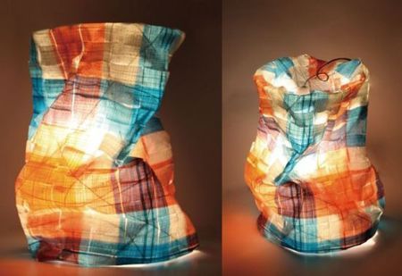 Knitting Lamp by Jessica Zhuang