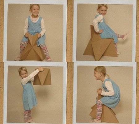 Arredo per la cameretta in cartone fai da te by Foldschool