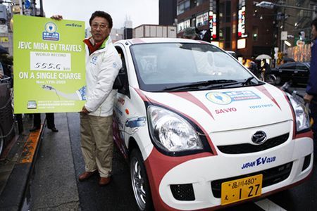 Auto elettrica, record di autonomia di 1000 km