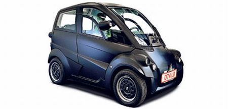 riciclaggio plastica mini car