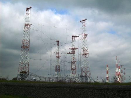 Le antenne di Radio Vaticana a Roma