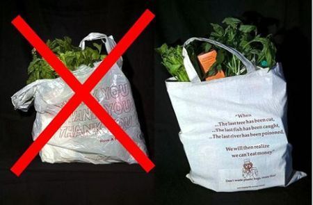 Sanzioni per chi usa buste di plastica a Torino