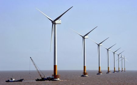 Impianto eolico offshore cinese al via