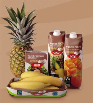 Frutta equo solidale della Coop