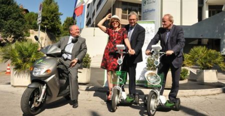 scooter elettrico marche energia solare