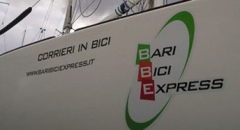 Emissioni: a Bari i pony express in bicicletta