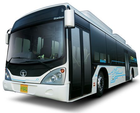 veicoli ecologici autobus ibridi india