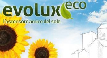 Edilizia ecosostenibile: ascensore con pannelli solari