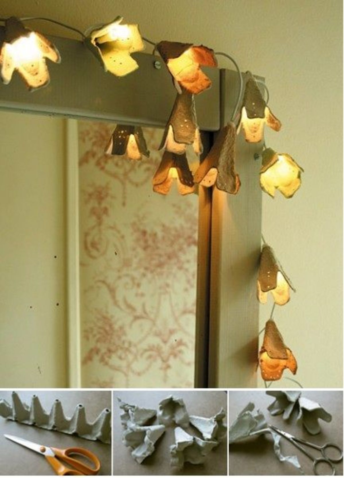 Decorazioni Natalizie Cartone.Decorazioni Natalizie Fai Da Te Faretti Con Cartone Riciclato Ecoo It