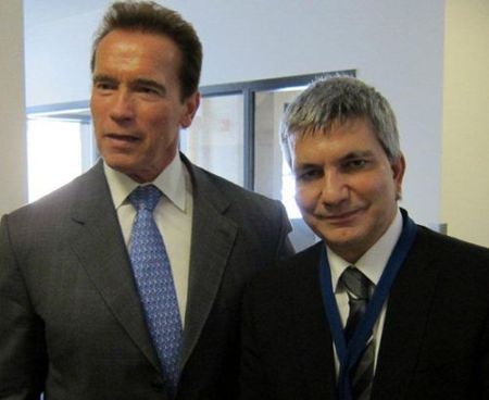 Schwarzenegger e Vendola green economy incontro vendola schwarzenegger
