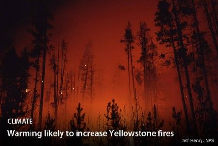 cambiamenti climatici parco naturale Yellowstone