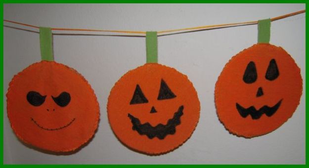 lavoretti halloween riciclo creativo cd zucche