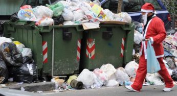 Per le feste più attenzione allo smaltimento dei rifiuti e alla raccolta differenziata