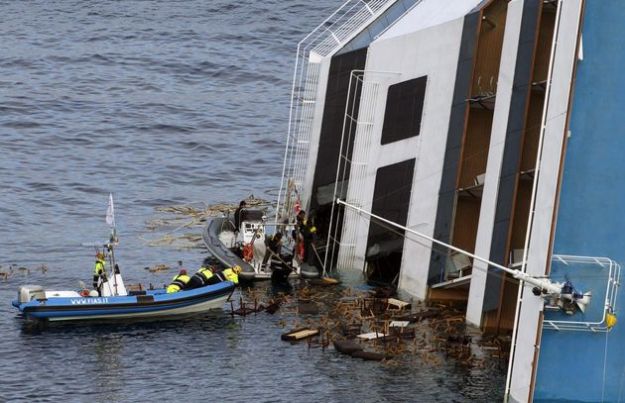 naufragio costa concordia recupero carburante dettagli modalita