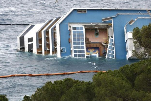 nave costa concordia smaltimento rifiuti