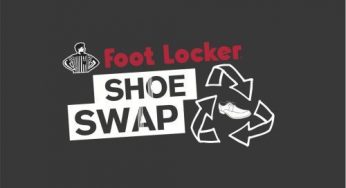 Shoe Swap di Foot Locker, riciclo di vecchie scarpe in cambio di uno sconto