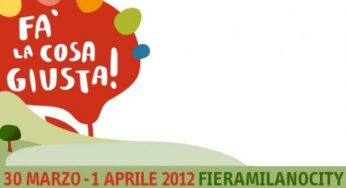 Fa' la cosa giusta: apre oggi la fiera sul consumo critico