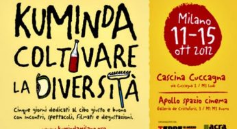 Alimentazione sostenibile: Kuminda torna a Milano dall'11 al 15 ottobre
