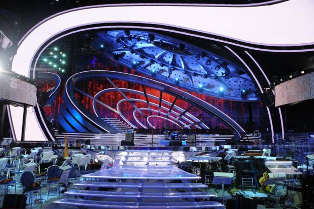 Sanremo 2012   Il palco del 61esimo Festival della canzone italiana