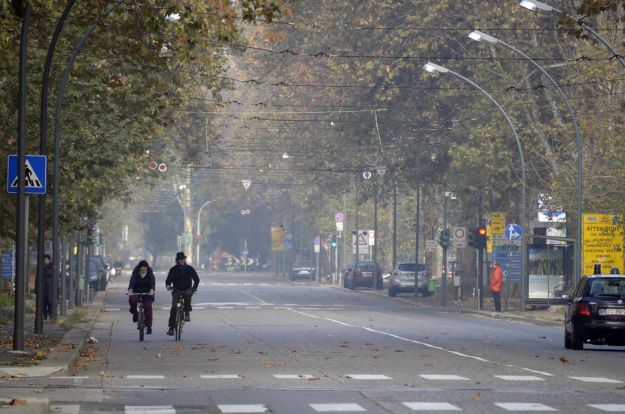 blocco del traffico a Milano