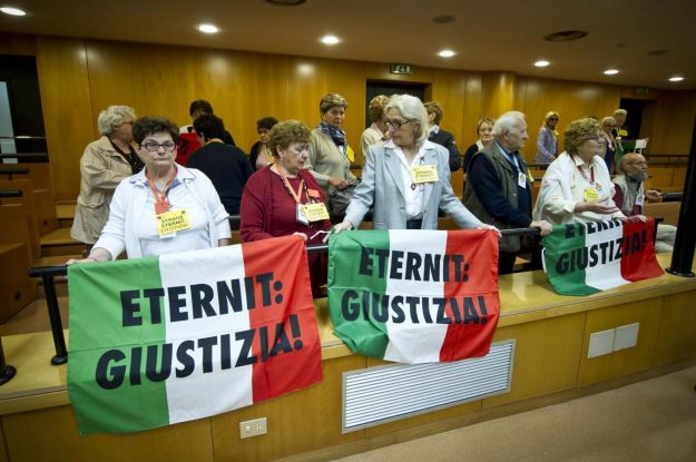Eternit, sentenza corte d'appello Eternit, sentenza corte d'appello