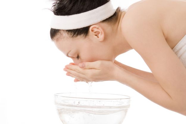 face washing face washing