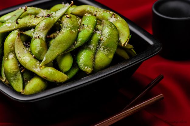 edamame con baccello