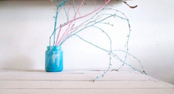 Riciclo creativo dei rametti: il tutorial per dipingerli a mano