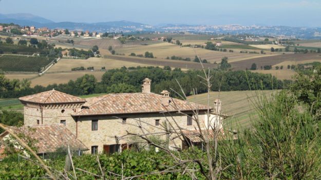 Torre Piantarosa con panorama su Perugia agriturismi-sostenibili