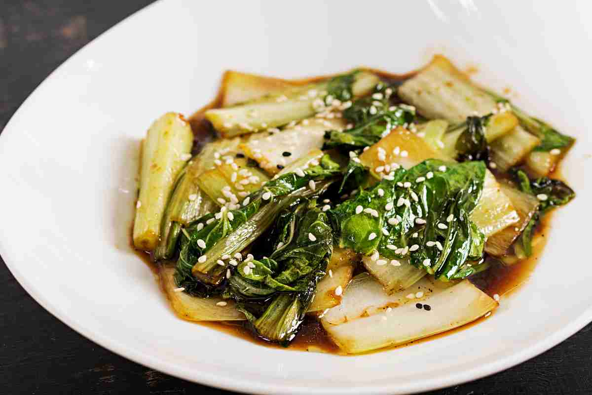 Pak Choi in agrodolce ricetta