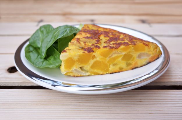 frittata con patate dolci