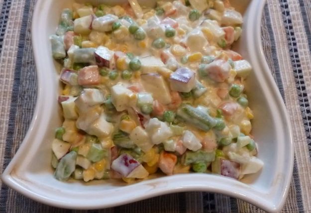 insalata russa vegan ricetta