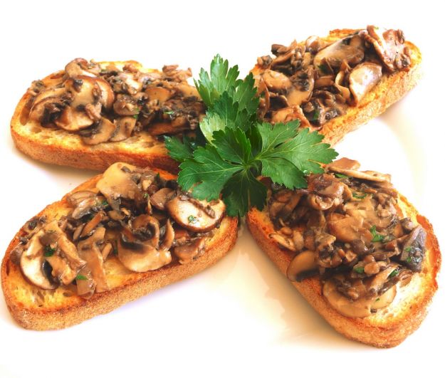 Bruschetta ai funghi