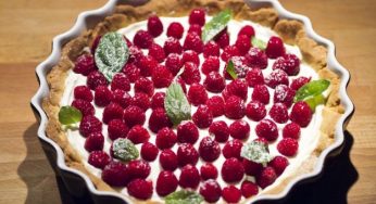 Crostata ai lamponi vegan: la ricetta