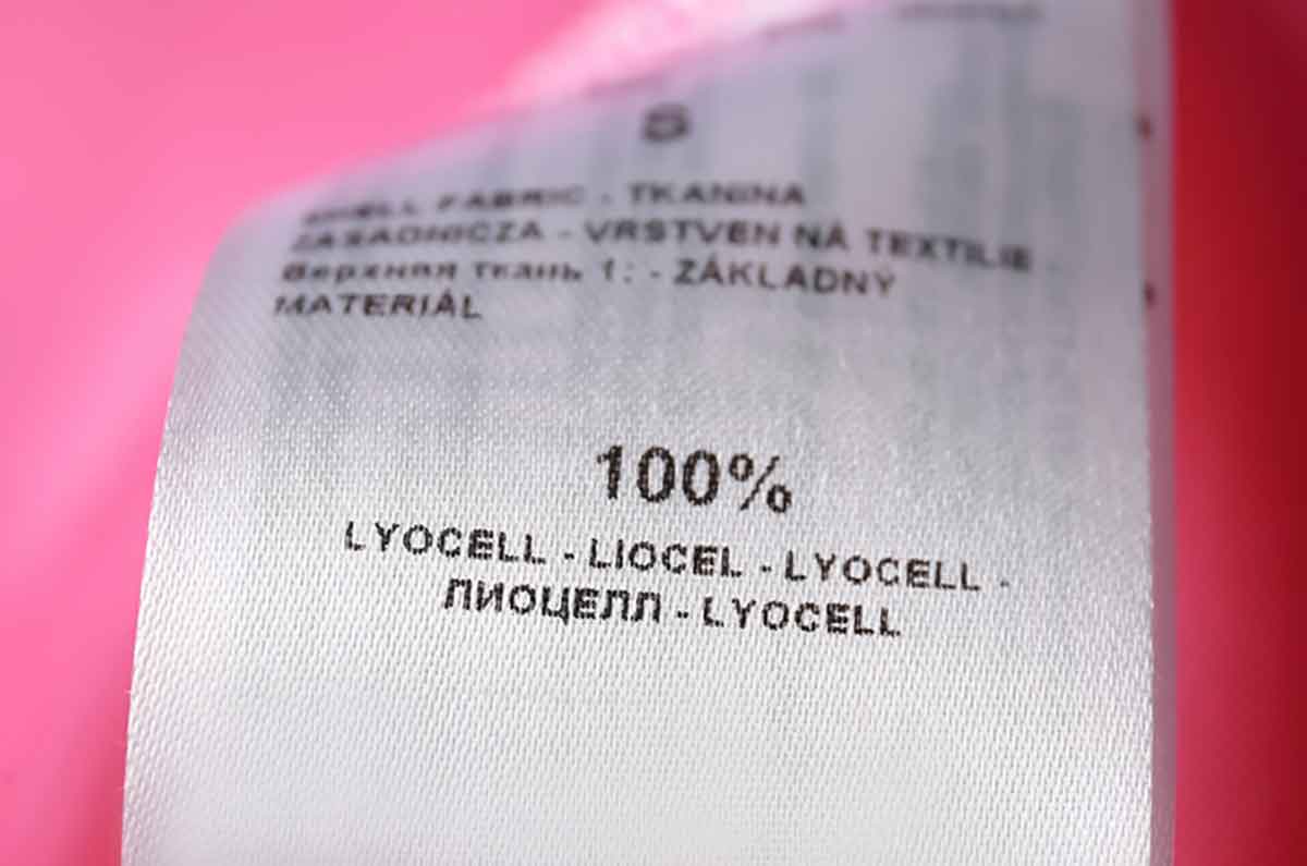 Etichetta 100% lyocell