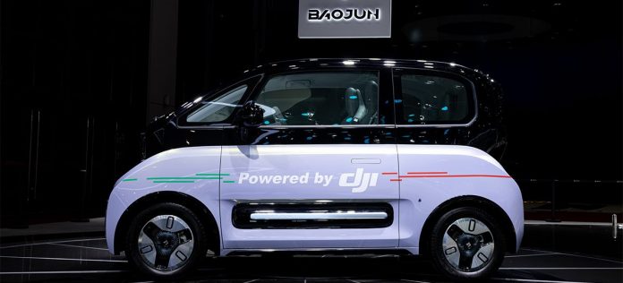 Macchina Baojun Kiwi EV by DJI Macchina Baojun Kiwi EV by DJI