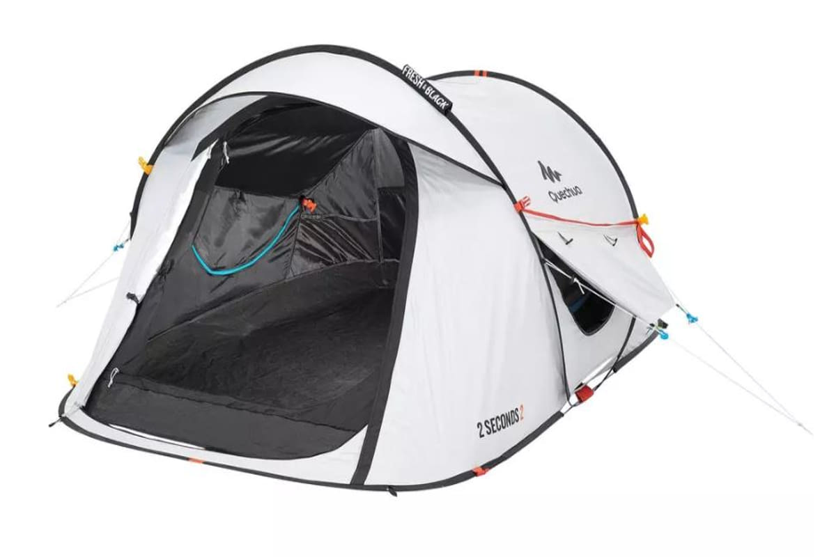 tenda bianca decathlon da 2 persone