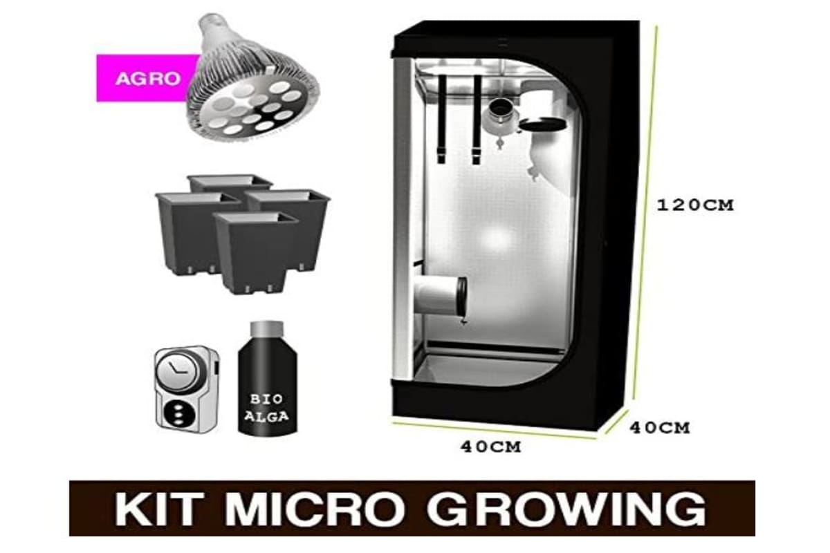 kit per grow box piccola con accessori