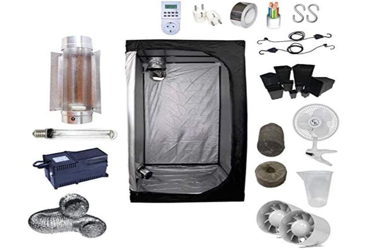 kit completo per grow box grande con accessori