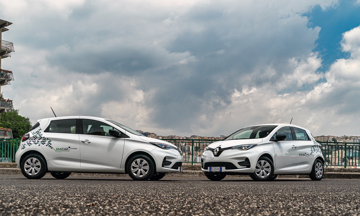 Renault Zoe a Napoli