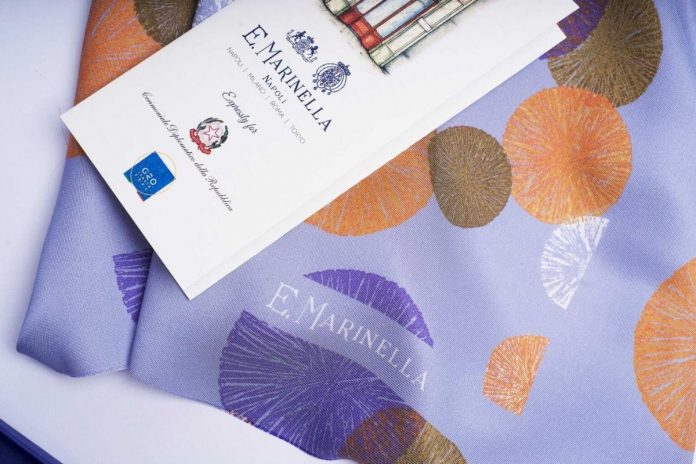 Cravatte sostenibili Collezione foulard sostenibili Marinella