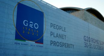 Clima e “finanziamenti climatici” tra gli argomenti principali del G20 di Roma in vista della Cop26 di Glasgow