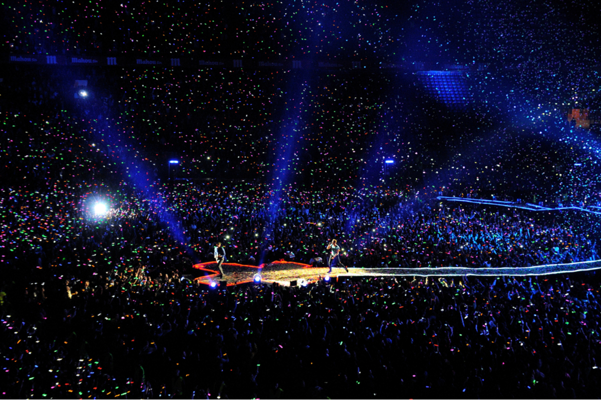 Coldplay clima tour sostenibile