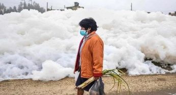 Schiuma tossica in Colombia: strano fenomeno invade il villaggio