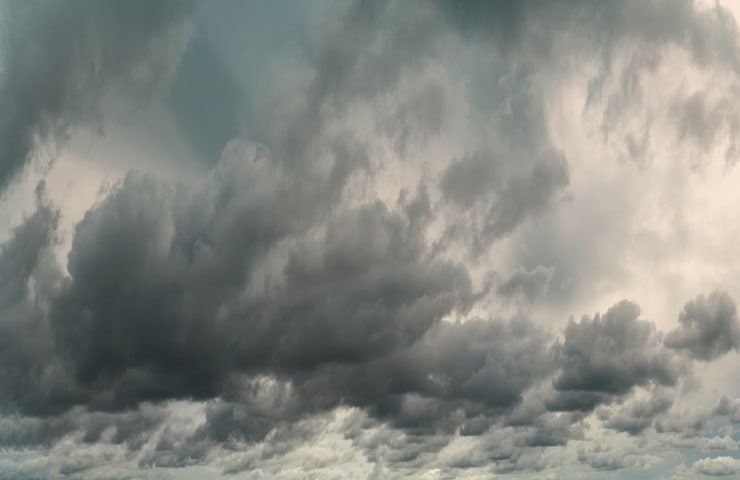 Cielo nuvoloso (Foto Adobe)