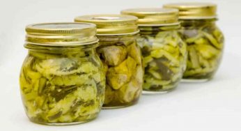 Conserve sottolio: come preparare i carciofini