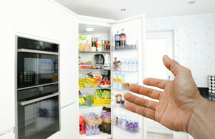 frigorifero posizionare cibi