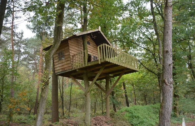 come costruire una casa sull'albero