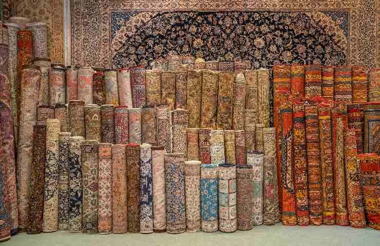 pulizia facile e sicura tappeti persiani